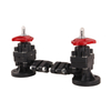 High quality flange end plastic Level Indicator DN15 SN25 DN50 Water Silo FRPP level gauge for tanks Guage Valve