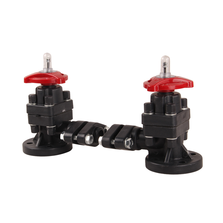 High quality flange end plastic Level Indicator DN15 SN25 DN50 Water Silo FRPP level gauge for tanks Guage Valve