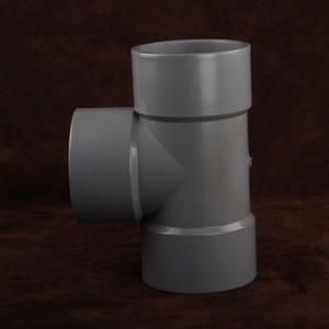 Factory Wholesale CPVC Plumbing Tee Fittings Reducing Tee Three Way Pipe Coupling Joint Tee