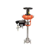 Pneumatic Film Low-Temperature Control Valve Double Seals Precision Regulating Valve Cryogenic Gases And Fluids