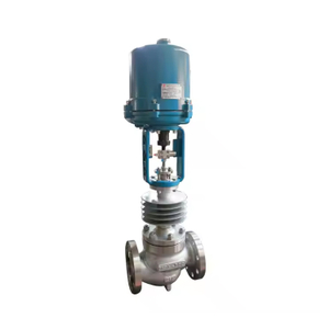 Electric High Temperature Regulating Valve Stainless Steel Self Operated Pressure Flow Liquid Level Automatic Control Valve