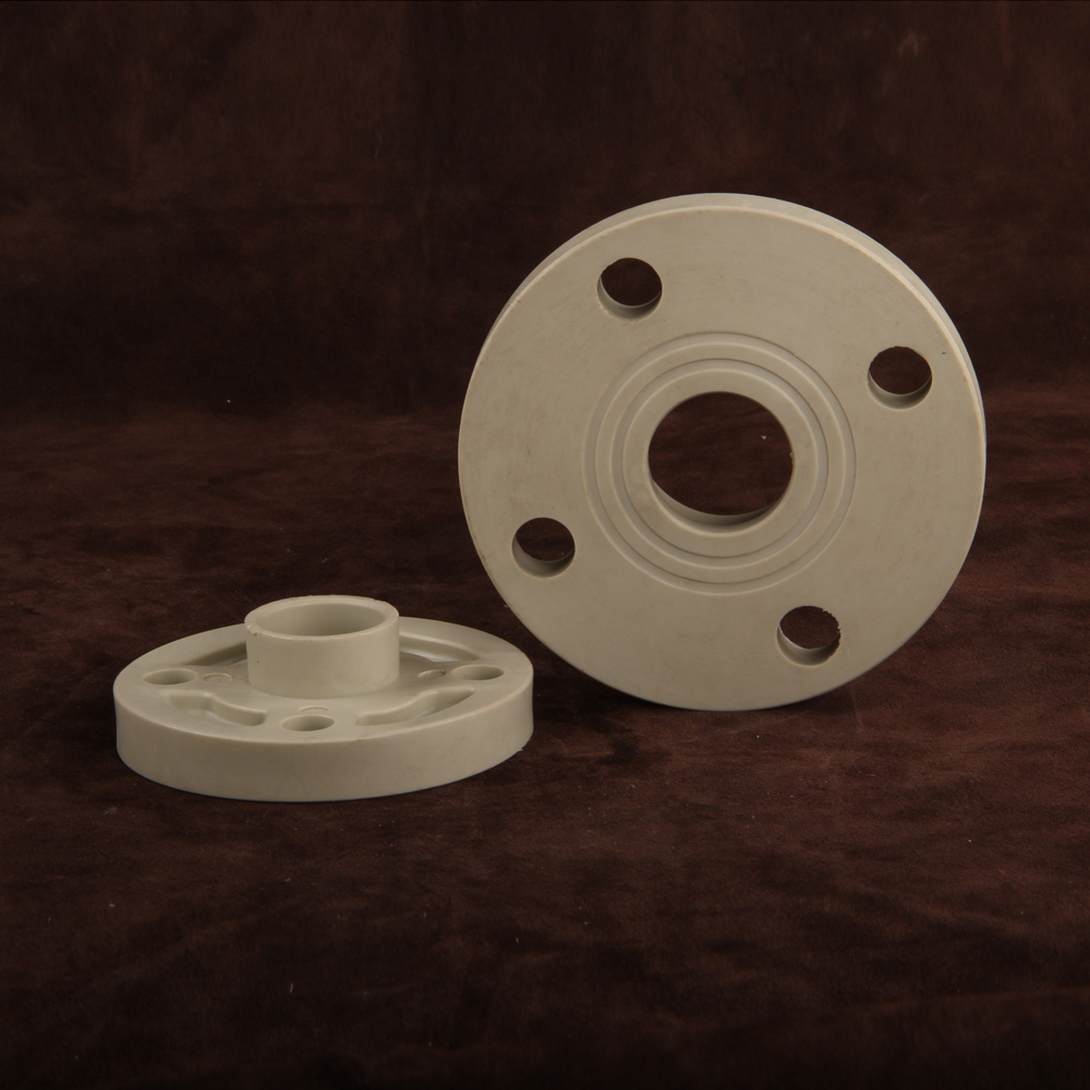 PPH Socket Weld Integrated Pipe Flange Industry Pipeline Plastic Flange