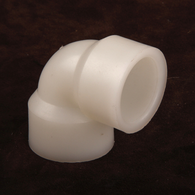High Quality Plastic Pipes Fittings DN15 To DN300 Elbow Joint Hot Socket Fusion PVDF 90 Degree Elbow