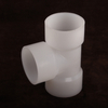 Hot Socket Fusion PVDF Tee Coupling Joint 1/2in-8in Socket Weld Anti-corrosion Acid And Alkali Prevention Tee Pipe Fitting
