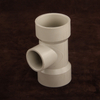 Socket Welded PPH Tee Pipe Fittings Joint Plastic pipe fittings reducing tee for industrial use