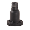 High Quality Unique Design FRPP Black Plastic Foot Valve DN15 - DN250 Flange End Single Ball Bottom Foot Valve with Strainer