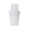 High Pressure Plastic PVDF Flanged Union Type Foot Valve Industrial Bottom Valve for Chemical Industry