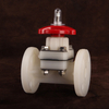 High Quality Sealing Material Flanged Diaphragm Valves Flow Regulation PVDF Diaphragm Valve
