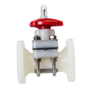 Accurate Flow Control Flanged Diaphragm Valves FRPP PPH UPVC CPVC PVDF Special Diaphragm Valve for Harsh Environments