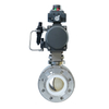 High Hardness High Thermal Insulation Properties Self Cleaning Pneumatic Actuator Control Ceramic C-Valve Ball Valve