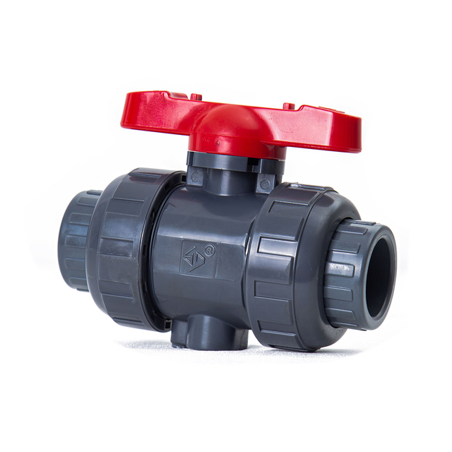Professional Industry Grade Plastic UPVC Pressure Resistant Union Ball Valve DIN JIS ANSI Standard Strong True Union Ball Valve