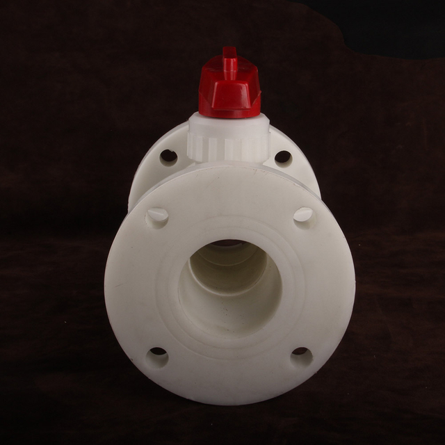 Low Price Plastic Flanged Ball Valve Corrosion-Resistant And Acid-Resistant FRPP Ball Valve For Industry Ansi/Astm Standard