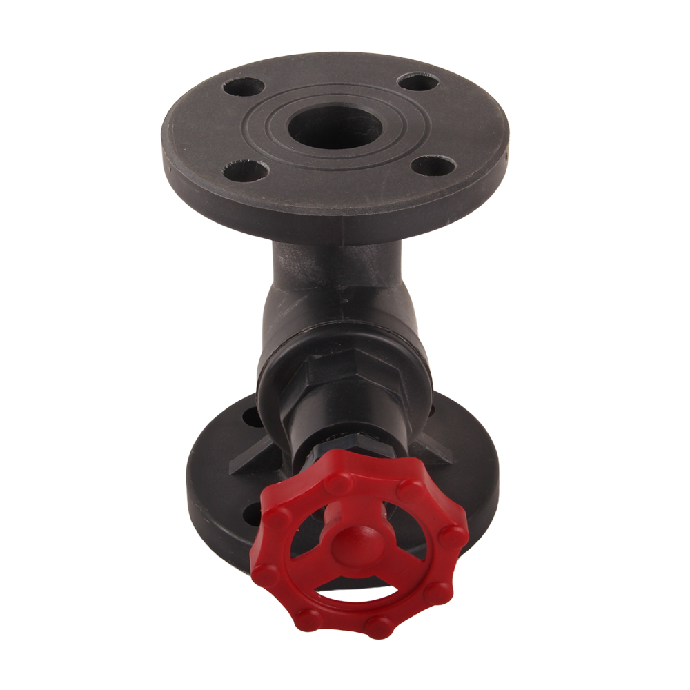 Anti-corrosion Manual FRPP Flange Shutoff Valve DN25 DN40 DN65 DN80 DN150 Plastic Globe Stop Valve for Water