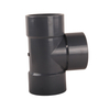 UPVC Pipe Coupling Joint Tee Reducing Pipe Fittings Plastic Reducer Tee Joint Fittings for Chemical Industrial