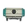 Stainless Steel Pneumatic Actuator 2 Way Flanged Ceramic Ball Valve