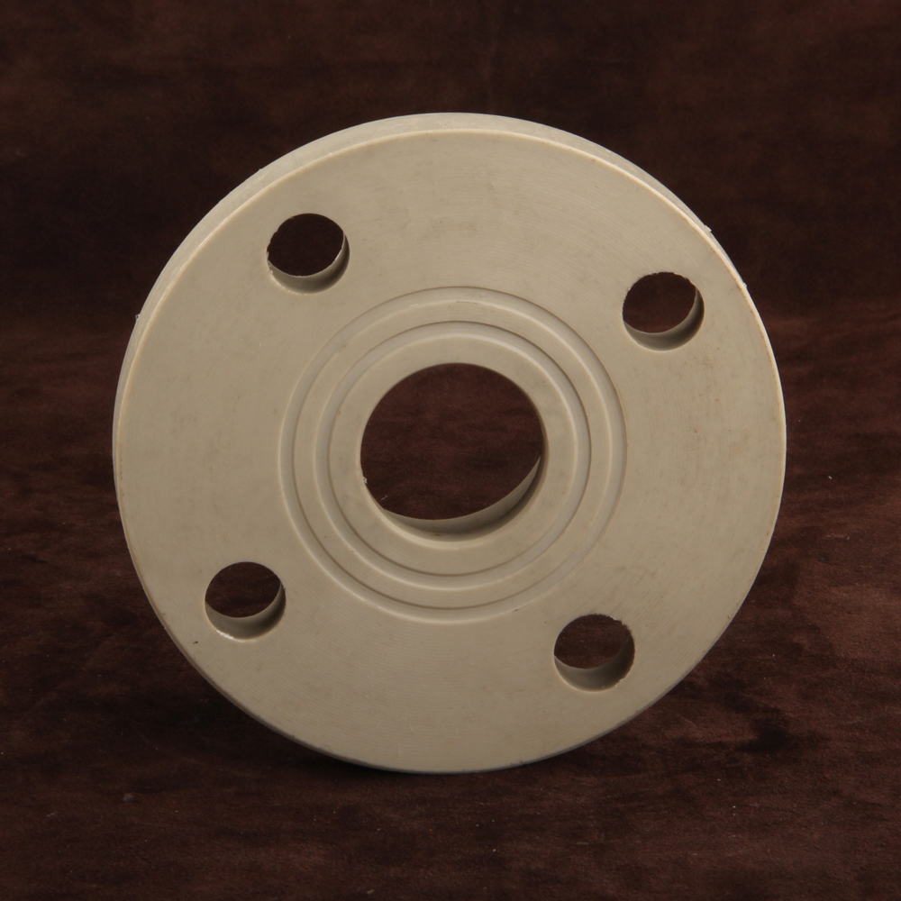 PPH Socket Weld Integrated Pipe Flange Industry Pipeline Plastic Flange