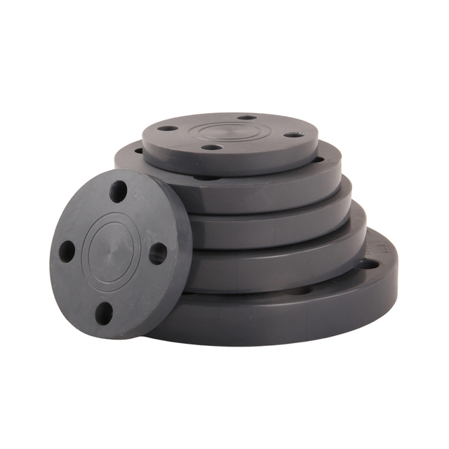 Sewage Treatment Pipeline Blind Flange Plastic UPVC 1/2''-28'' Blind Flange Pipe Fitting