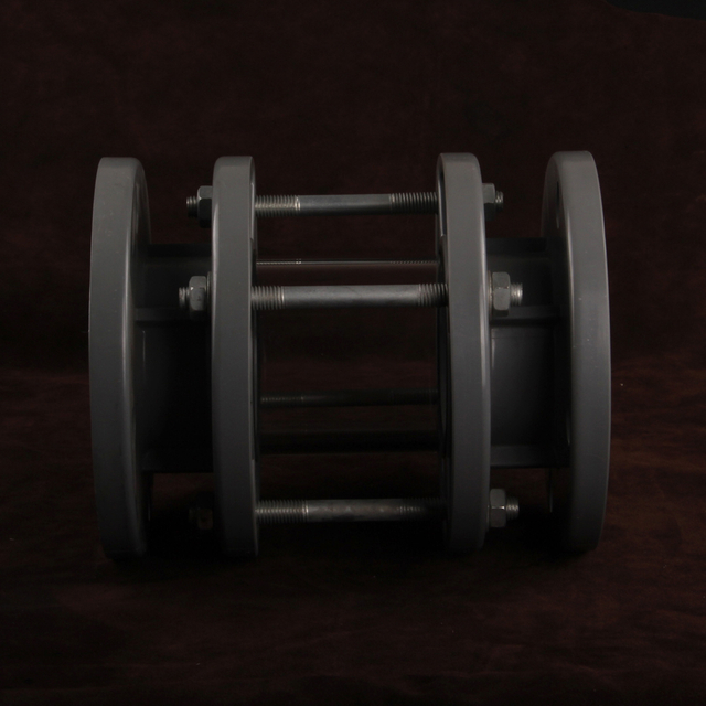 Industrial Pipe Fitting Glass Tube CPVC Sight Glass Plastic Oil Flow Indicator Flange Inspection Glass