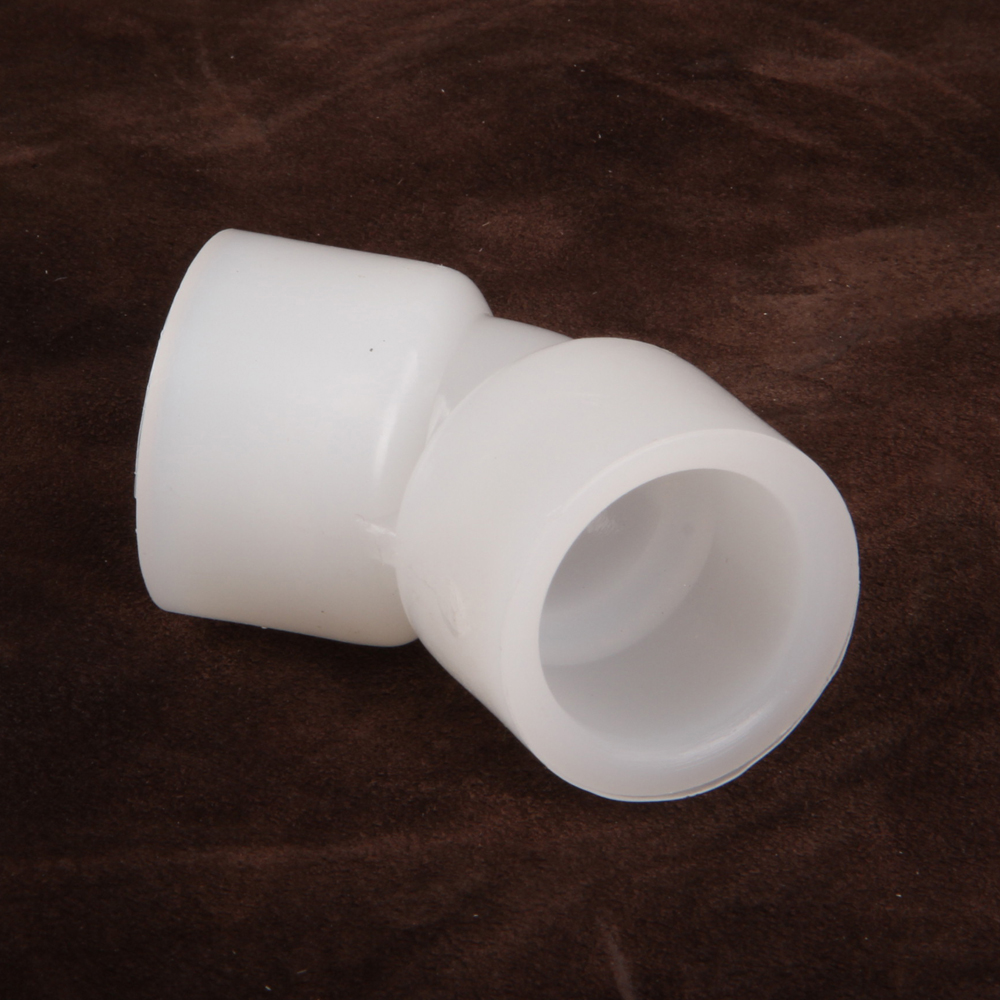 Plastic Industrial Fitting Chemical Resistance Socket Weld PVDF Elbow 45 Degree Elbow