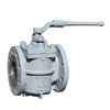 Double Eccentric Design Regulating Valve Joint Eccentric Plug Valve Suitable For Petroleum Chemical Industry With Pressure Gauge