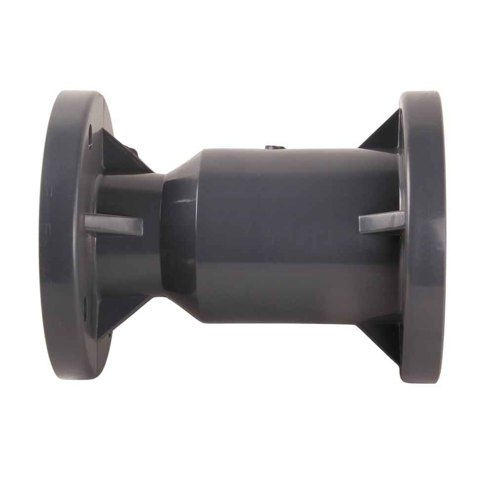 Industrial Grade Flange Type UPVC Inline Non Return Check Valve Chemical Pipeline Vertical Check Valve DN15-300 1/2-12in