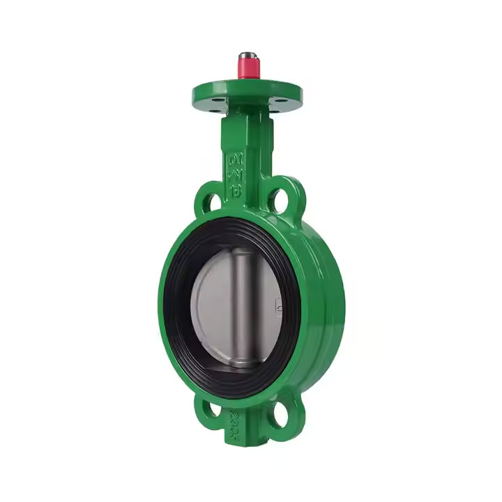 Soft Sealed Clamp Butterfly Valve Extension Stem Spindle Disc Wafer Butterfly Valve