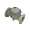 High Temperature Resistance Through Way PPH Headless Flange Diaphragm Valve Flange End Plastic Pph Diaphragm Valve
