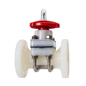 Accurate Flow Control Flanged Diaphragm Valves FRPP PPH UPVC CPVC PVDF Special Diaphragm Valve for Harsh Environments