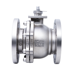 High Quality Handle Operated Stainless Steel 304 Ball Valve Flanged Ends Manual Control Water Oil Steam Flow Ball Valve