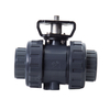 Corrosion Resistance Socket True Union Ball Valve UPVC Double Union Socket Ball Valve For Automation Platform