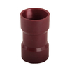 FRPP Socket Welded Pipe Fitting Plastic Straight Coupling Joint Plumbing Fittings