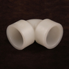 High Quality Plastic Pipes Fittings DN15 To DN300 Elbow Joint Hot Socket Fusion PVDF 90 Degree Elbow