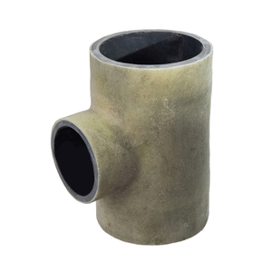 Composite Frp FRPP Equal Tee Pipe Fittings Butt Welding Plastic Reducer Tee Joint Fittings