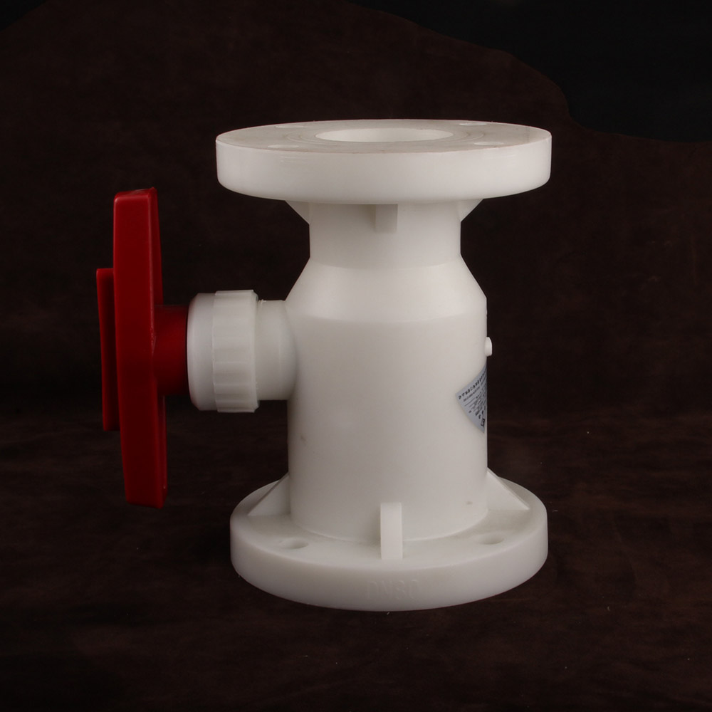 Low Price Plastic Flanged Ball Valve Corrosion-Resistant And Acid-Resistant FRPP Ball Valve For Industry Ansi/Astm Standard