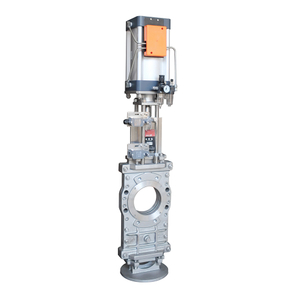 High Quality Bevel Gear / Electric Control Gate Valve DN50~DN600 Through Conduit Knife Gate Valve