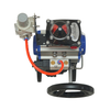 Stainless Steel Pneumatic Flange Ball Valve with Manual Operation And Triple Fittings