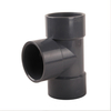 UPVC Pipe Coupling Joint Tee Reducing Pipe Fittings Plastic Reducer Tee Joint Fittings for Chemical Industrial