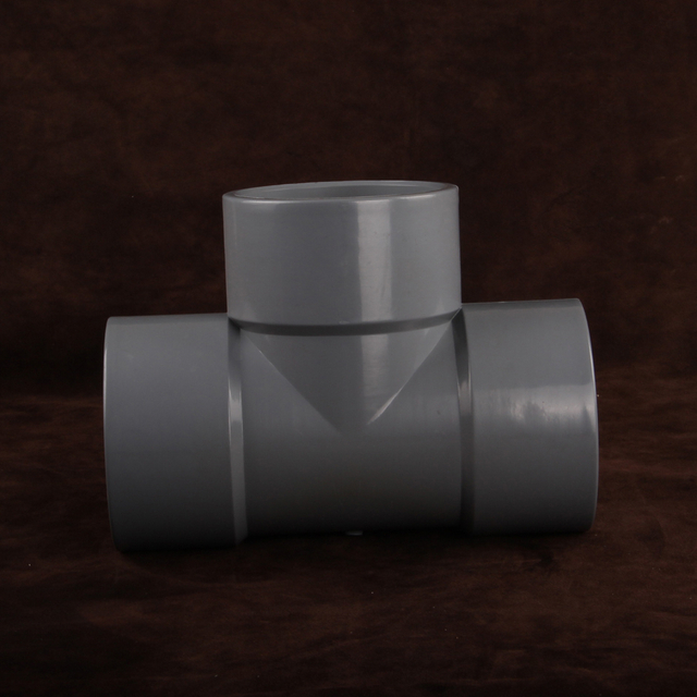 Factory Wholesale CPVC Plumbing Tee Fittings Reducing Tee Three Way Pipe Coupling Joint Tee
