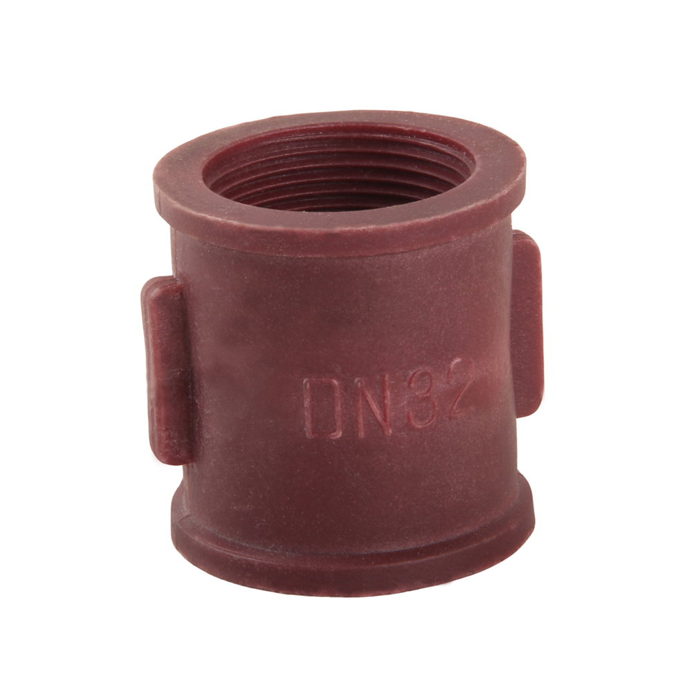 FRPP Internal Threaded Pipe Fitting Adapter 1/2-2in 1/2''-2'' DN15-50 Female Coupling Adaptor Pipe Fittings