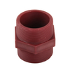 DN15-50 Male Coupling Adaptor Pipe Fittings 1/2-2in 1/2''-2'' FRPP External Threaded Pipe Fitting Adapter
