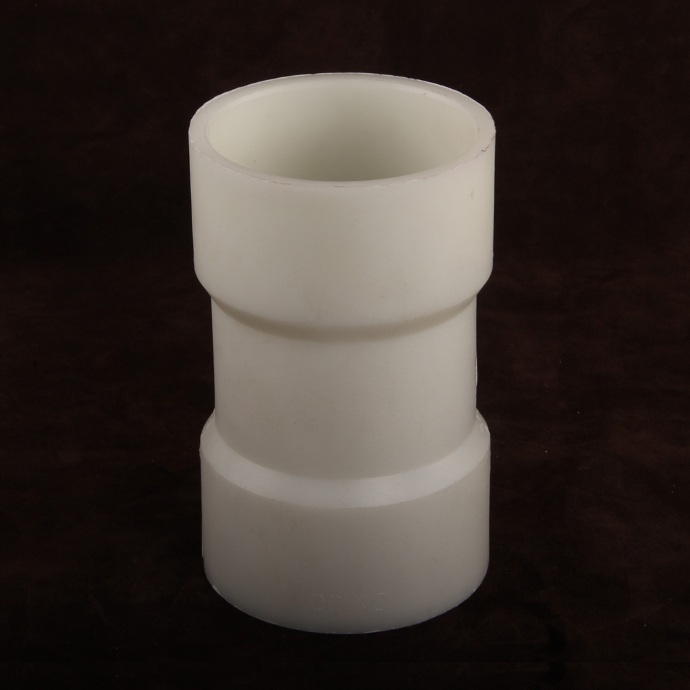 Good Performance FRPP Hot Melt Welded Pipe Fitting Plastic Straight Equal 1/2-4in DN15-DN100 1/2''-4'' Pipe Connector