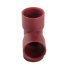 Reddish Brown Plastic Socket Welded Tee DN15 - DN400 1/2