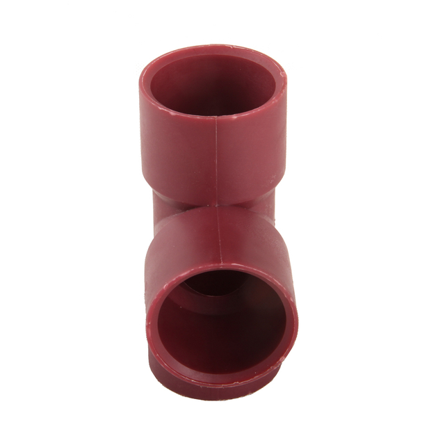 Reddish Brown Plastic Socket Welded Tee DN15 - DN400 1/2