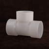 Hot Socket Fusion PVDF Tee Coupling Joint 1/2in-8in Socket Weld Anti-corrosion Acid And Alkali Prevention Tee Pipe Fitting