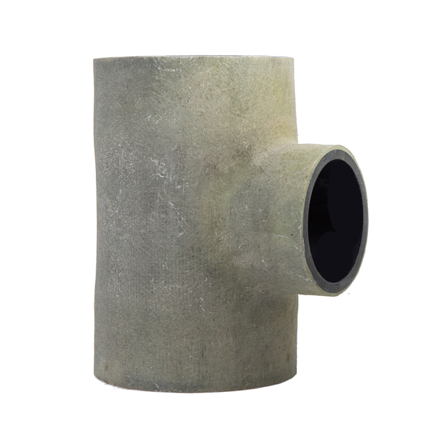 Composite Frp FRPP Equal Tee Pipe Fittings Butt Welding Plastic Reducer Tee Joint Fittings