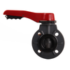 Anti Corrosion High Pressure Plastics Wafer Butterfly Valve Custom Clamp Handle UPVC Butterfly Valve