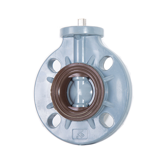 Pneumatic Electric Control Actuator Use CPVC Automation Platform Butterfly Valve Wafer Type ANSI JIS DIN Butterfly Valve