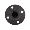 High Quality Unique Design FRPP Black Plastic Foot Valve DN15 - DN250 Flange End Single Ball Bottom Foot Valve with Strainer