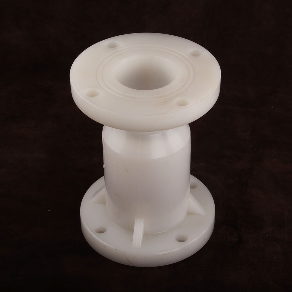 Factory Price Ozone Resistant PVDF Plastic Flange Vertical Check Valve Leak-Proof Design Inline Ball Check Valve