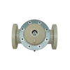 High Temperature Resistance Through Way PPH Headless Flange Diaphragm Valve Flange End Plastic Pph Diaphragm Valve